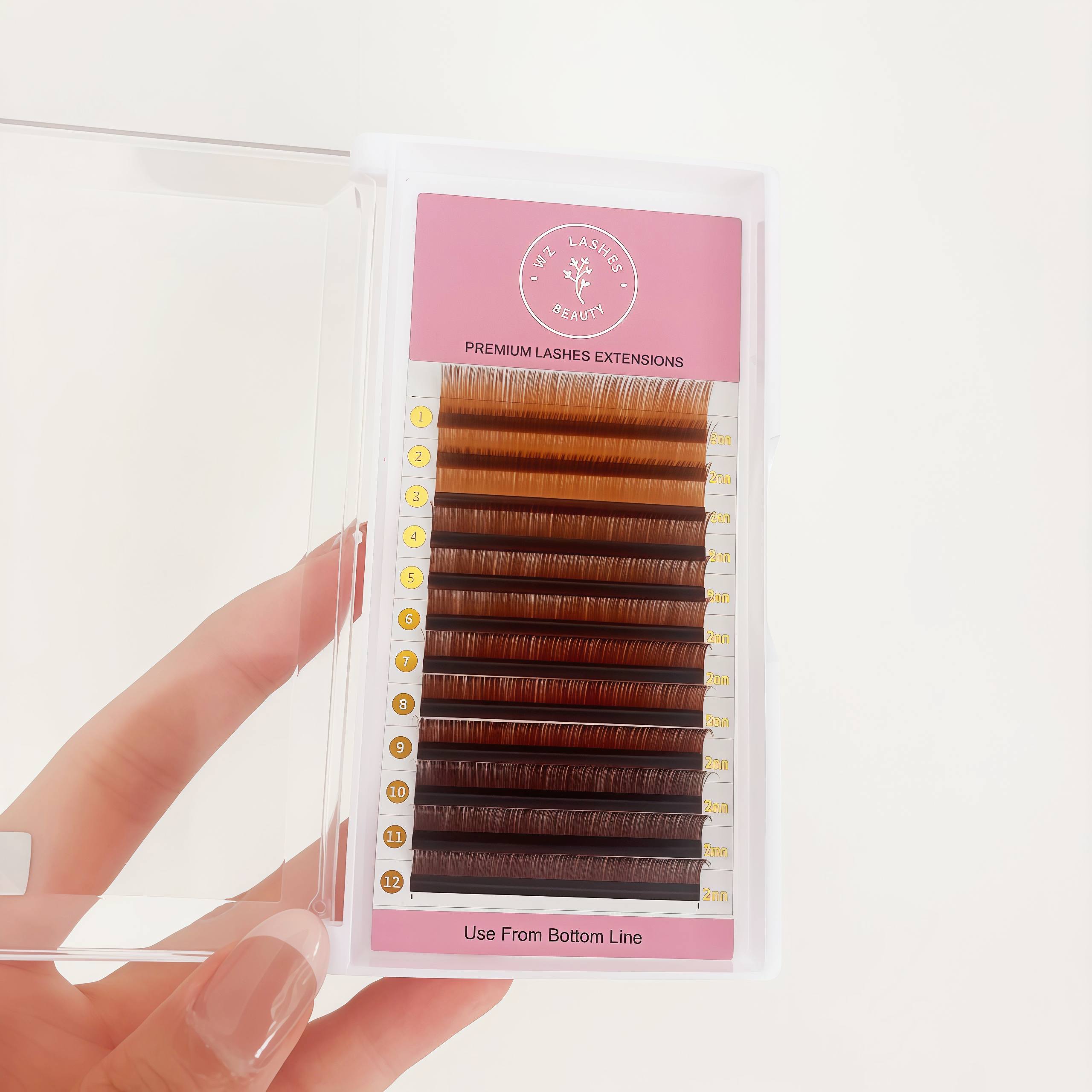 brown lashes